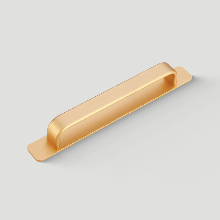 No-Drill Adhesive Cabinet Handles with Backplates