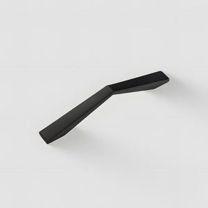 Black Angular Cabinet Handles for Wardrobes and Drawers