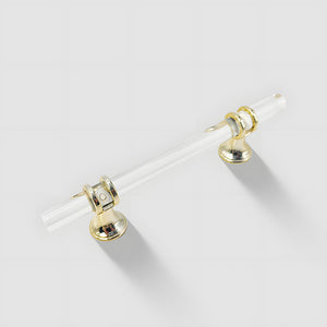 Transparent Acrylic Cabinet Handles for Bathroom Vanities