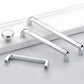 Frosted Bow Cabinet Pulls and Matching Knobs