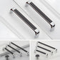 Frosted Bow Cabinet Pulls and Matching Knobs