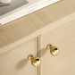 French Gold Ball-End Cabinet Pulls and Knobs for Kitchens