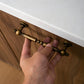 Vintage Turned Solid Brass Cabinet Pulls and Knobs