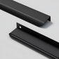Low-Profile Invisible Finger Pulls and Drawer Handles