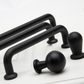 Zinc Alloy Arch Cabinet Pulls and Round Knobs