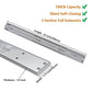 Soft Close Ball Bearing Full Extension Side Mount Drawer Slides 100 LB Load Capacity