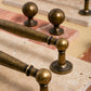 Brass Round Bar Cabinet Handles and Knobs for Wardrobes