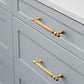 Faceted Zinc Alloy Cabinet Pulls and Matching Knobs