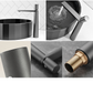 Single Lever Waterfall Bathroom Basin Faucets