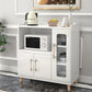 Faceted Crystal Glass Cabinet Pulls and Knobs in Gold