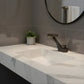 Elara Elegant Bathroom Faucet Single Lever, Solid Brass Single Hole Vanity Faucet