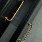 Gold Brass Round Bar Cabinet Handles and Drawer Pulls