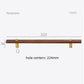 Wood Grain Cabinet Handles and Knobs with Metal Posts