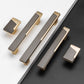 Mixed-Finish Zinc Alloy Cabinet Pulls and Knobs