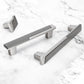Mixed-Finish Zinc Alloy Cabinet Pulls and Knobs