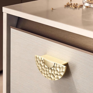 Hammered Honeycomb Cabinet Handles and Knobs