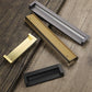 Aluminum Alloy Finger Edge Pulls for Cabinets and Drawers