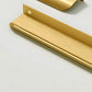 Low-Profile Invisible Finger Pulls and Drawer Handles