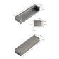 Recessed Flush Finger Pulls for Cabinets