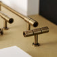 Vintage Bronze Solid Brass T-Bar Cabinet Pulls and Knobs