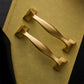 Wide Arched Brass Cabinet Pulls and Drawer Handles