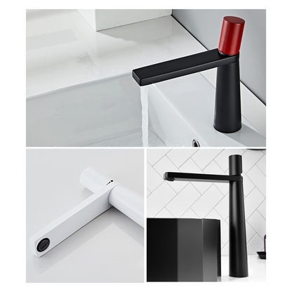 Elvik Modern Single-Handle Waterfall Single-Hole Bathroom Sink Faucet
