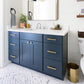 Brushed Brass Square Cabinet Pulls for Kitchen Cabinets & Drawers