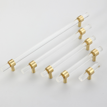 Clear Acrylic Crystal Drawer Knob Dresser Handles