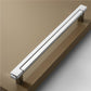 Two-Tone Rectangular Cabinet Pulls with Matching Square Knobs