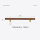 Wood Grain Cabinet Handles and Knobs with Metal Posts