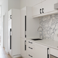 Solid Aluminum Alloy Modern Slimline Gold Cabinet and Drawer Pulls