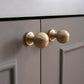 Retro Brass Cabinet Handles and Knobs for Wardrobes