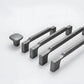 Slim Square Bar Cabinet Pulls and Matching Knobs