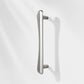 Smooth Curved Cabinet Handles and Round Knobs for Wardrobes