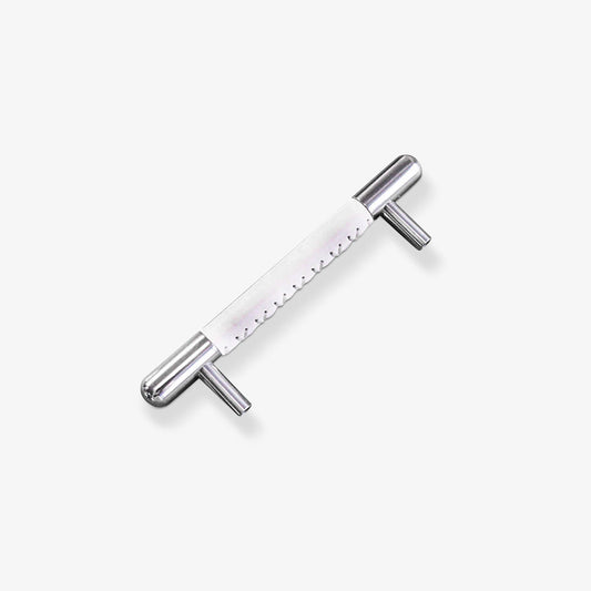 Colorful Leather Cabinet Pulls and Knobs, Stainless Steel