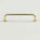 Brass Round Bar Cabinet Pulls and Knobs for Wardrobes