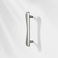 Smooth Curved Cabinet Handles and Round Knobs for Wardrobes