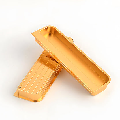 Rectangular Recessed Pulls for Sliding Closet Doors