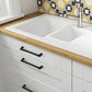 Slim Straight Bar Cabinet Pulls and Drawer Handles