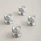 Round Bar Brass Cabinet Handles and Knobs for Wardrobes