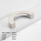 C-Shaped Recessed Drawer Pulls for Sliding Doors