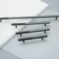 Two-Tone Striped Cabinet Pulls and Knobs