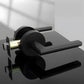 Round Passage Door Lever Handles for Hallway, Closet and Dining Room Doors