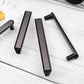 Two-Tone Square Bar Cabinet Pulls and Knobs