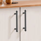 Faceted Zinc Alloy Cabinet Handles and Drawer Pulls