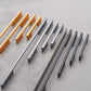 Aluminum Alloy Extended Cabinet Pulls Drawer Knobs for Kitchen