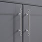 Solid Brass Round Bar Cabinet Pulls and Knobs