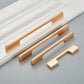 Solid Aluminum Alloy Modern Black Long Cabinet and Drawer Pulls