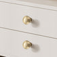 French Vintage Brass Cabinet Handles and Knobs