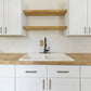 Two-Tone Cabinet Handles, Drawer Pulls, and Matching Knobs